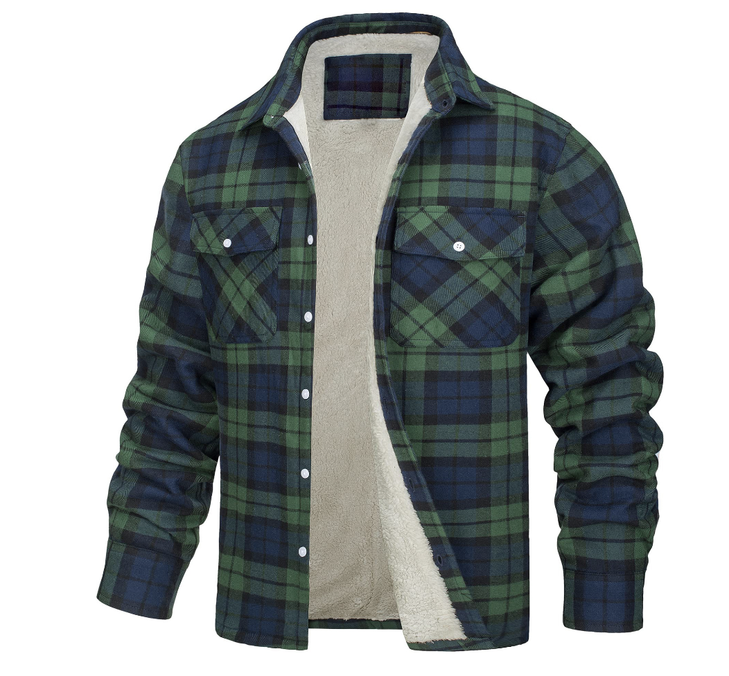 Erickson | Men's Checked Sherpa-Lined Jacket™