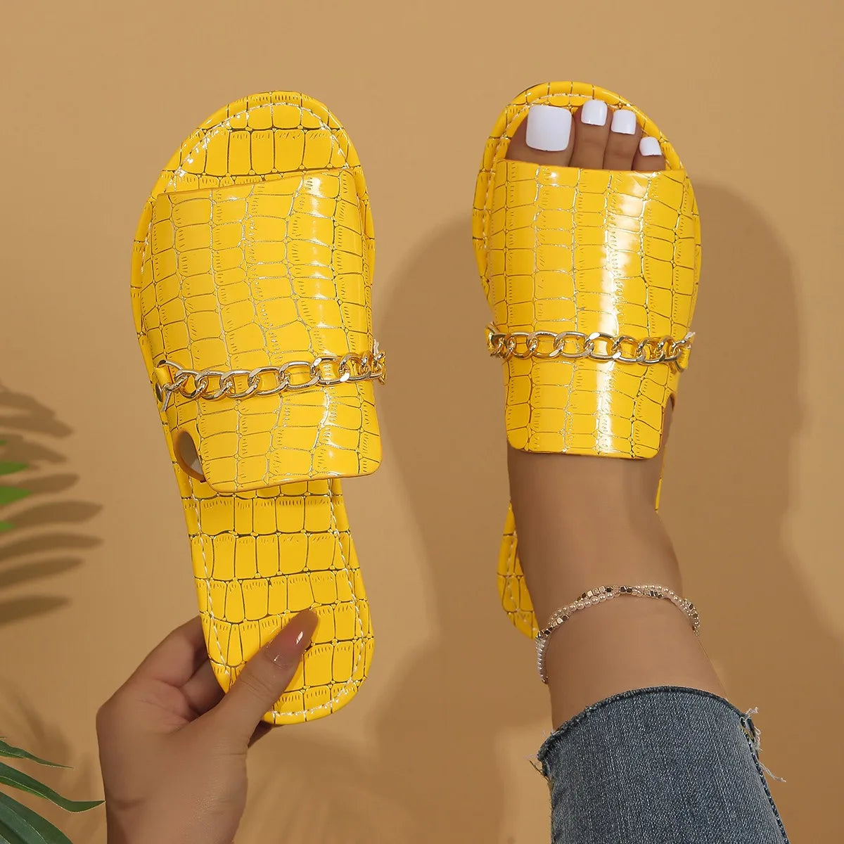 Mira | Luxe Wedge Beach Flip-Flops™
