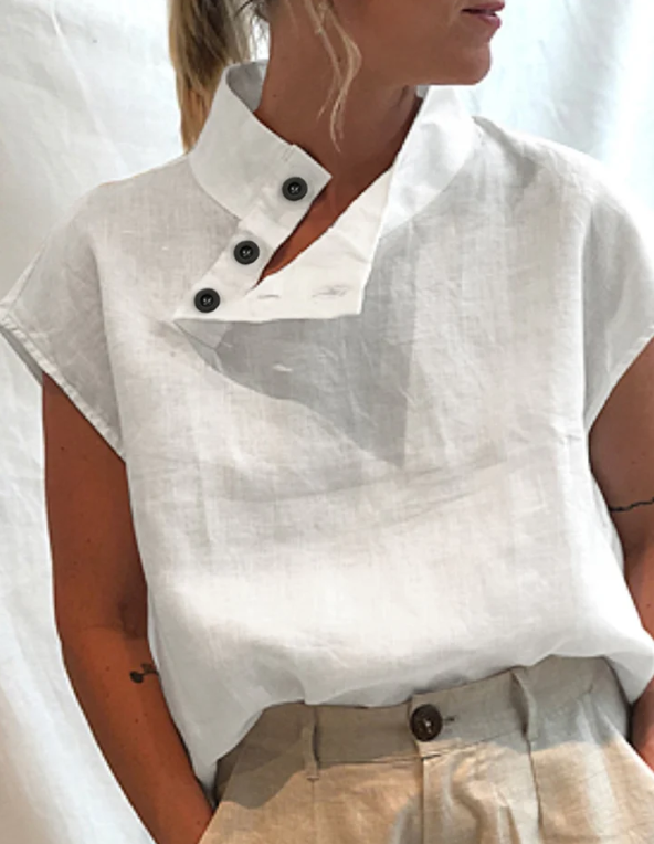 Dahlya | With Embroidered Solid Stand Collar™